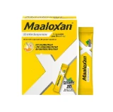 Packung und Portionsbeutel von Maaloxan® Suspension – Sachets – Minze