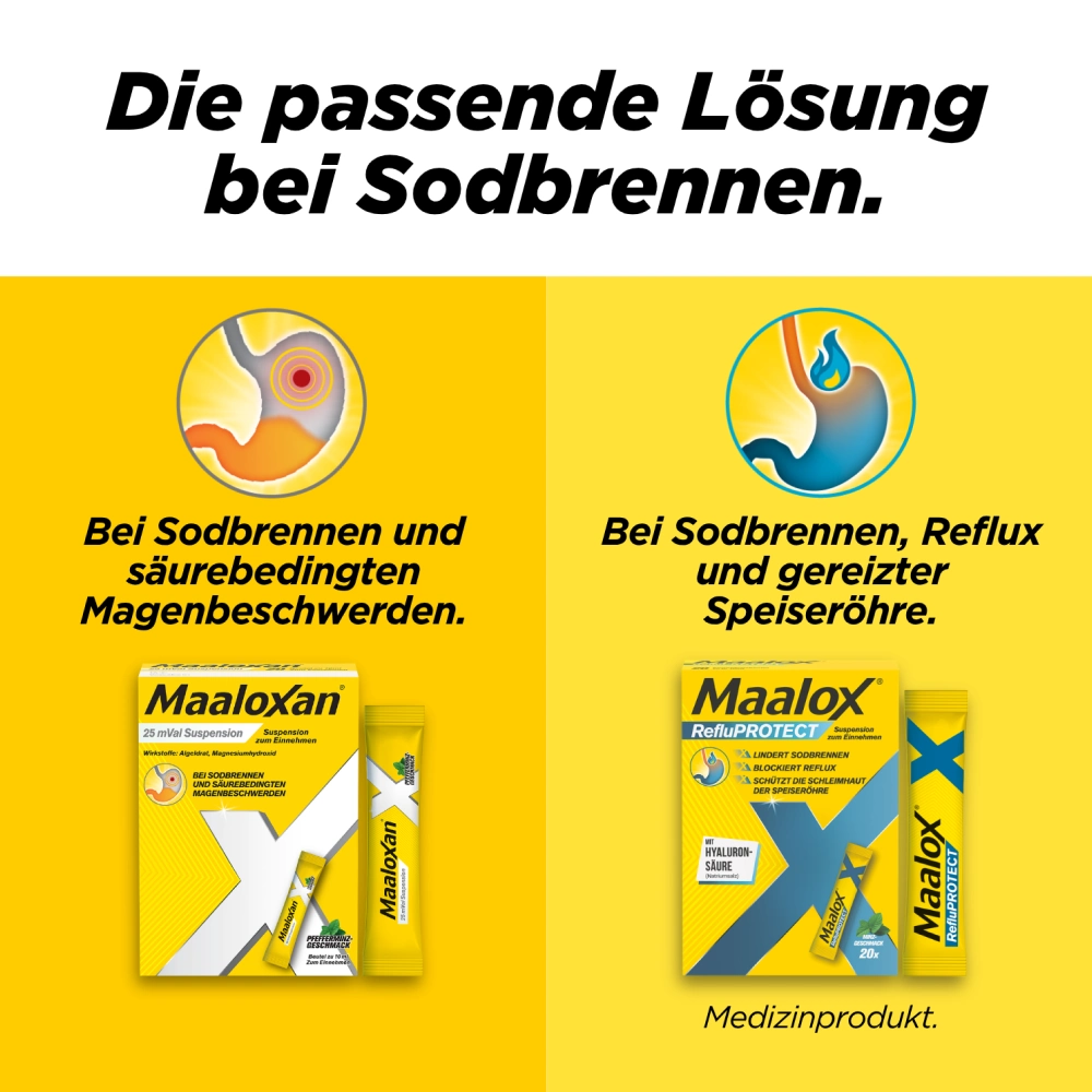 Packshot Maalox® RefluProtect Suspension