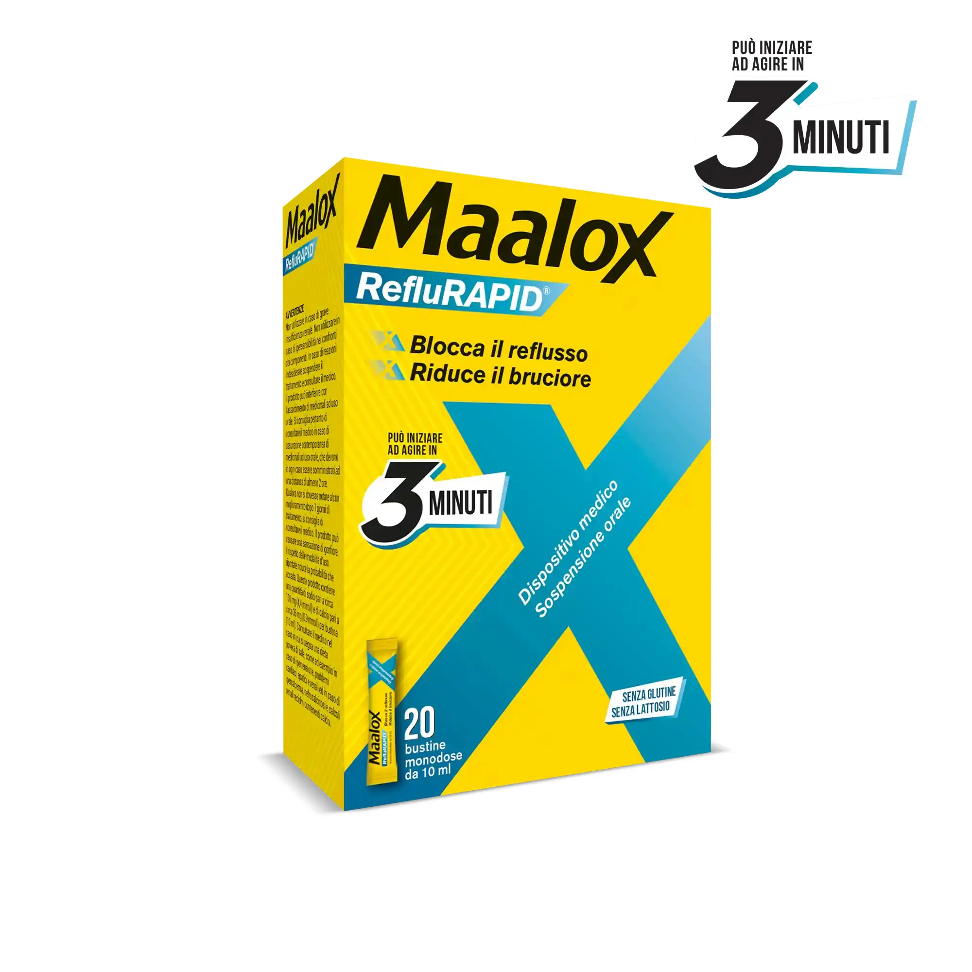 Maalox reflurapid stick