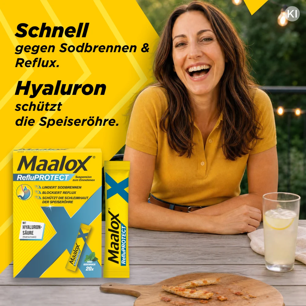 Packshot Maalox® RefluProtect Suspension