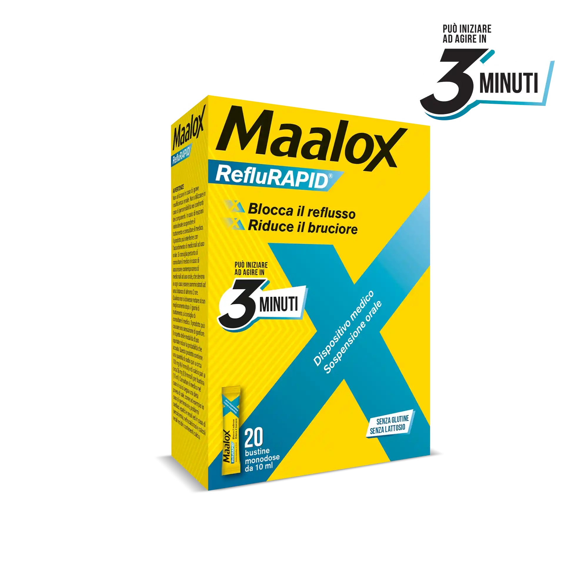 Maalox reflurapid stick