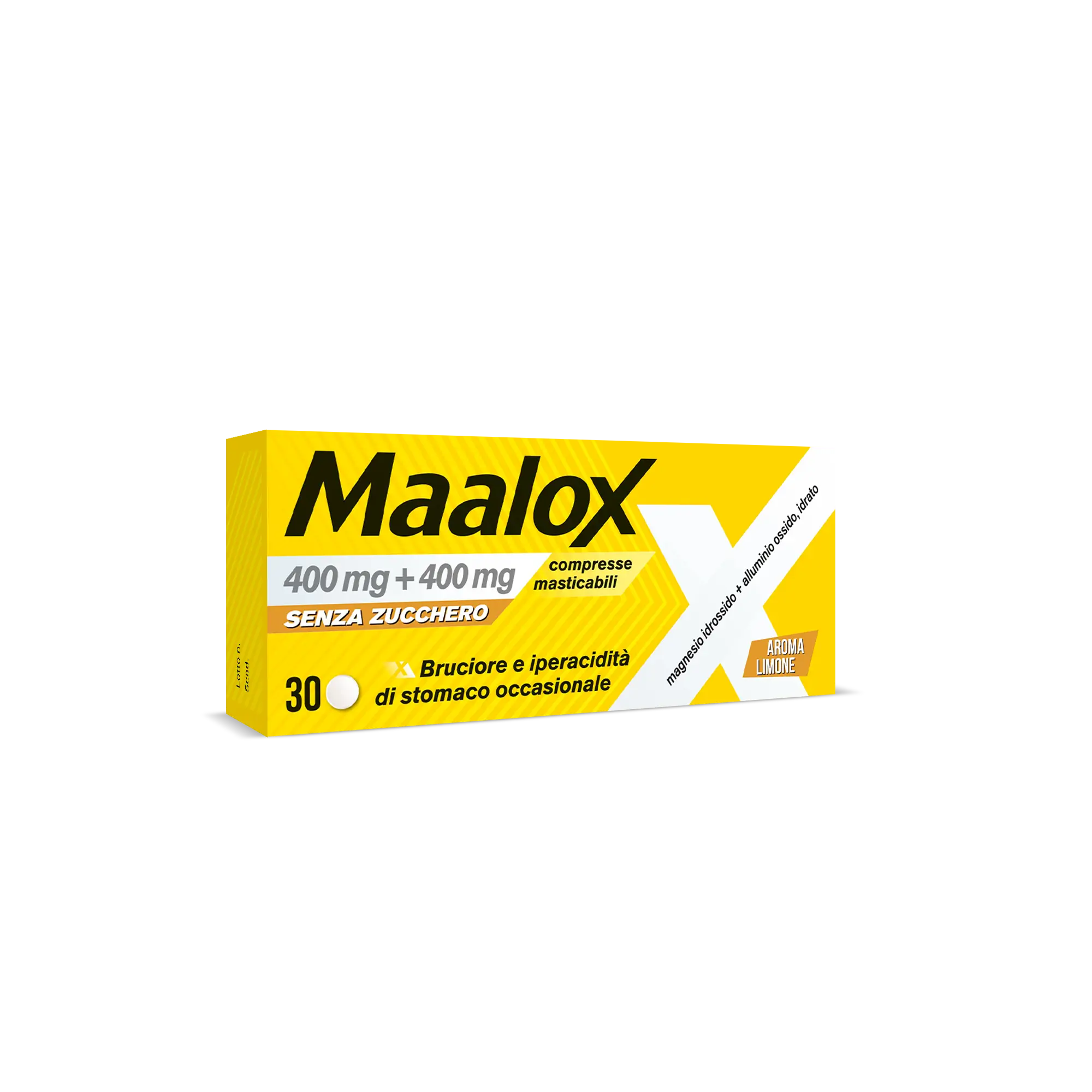 Maalox 30 compresse senza zucchero