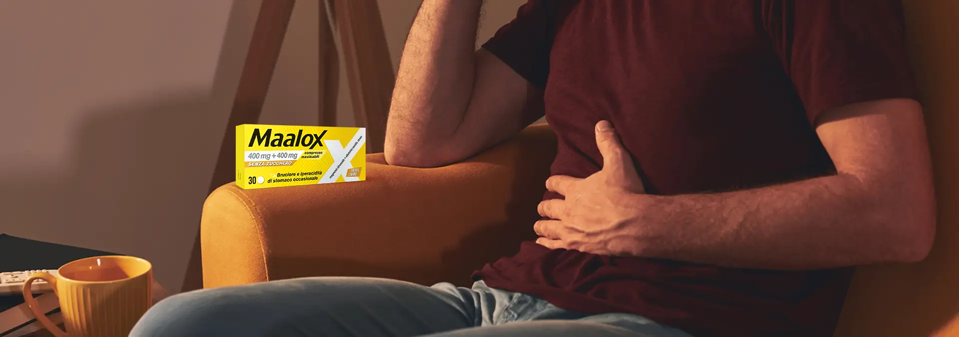Maalox plus bruciore stomaco