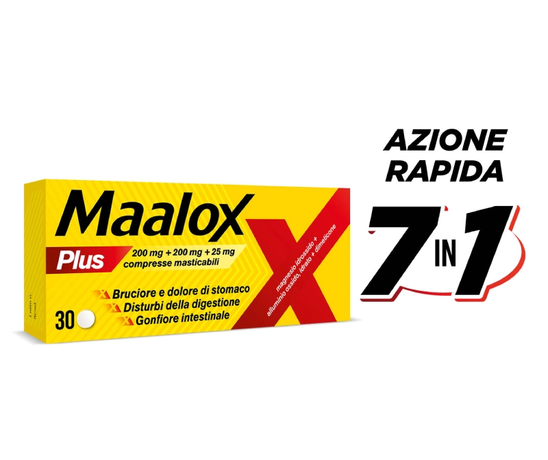 Maalox plus 30 compresse
